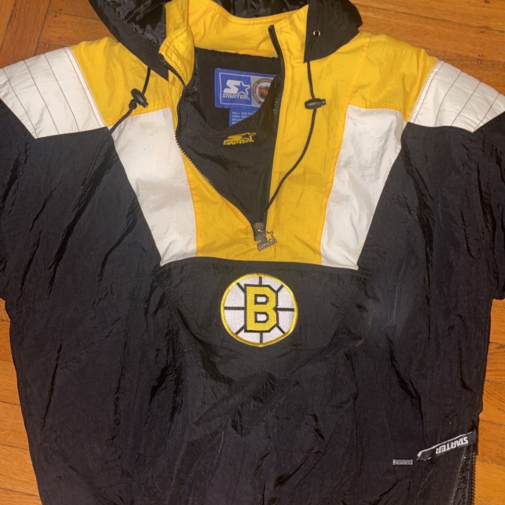 Vintage Bruins Jacket Medium